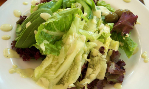 Lettuce Salad with Avocado