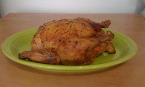 Oven Baked Whole Chicken