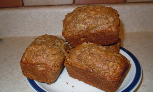 Rhubarb Oatmeal Muffins