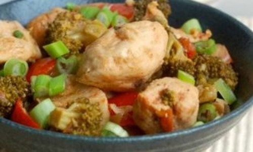 Slow Cooker Savory Chicken