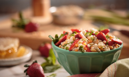 Strawberry Couscous Summer Salad