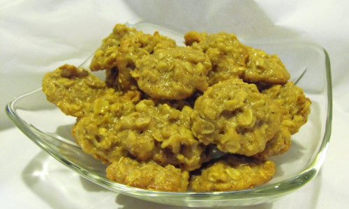 Tahini Oatmeal Walnut Cookies