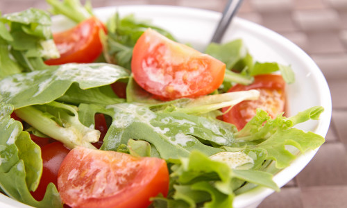 Tomato Salad with Remoulade Sauce
