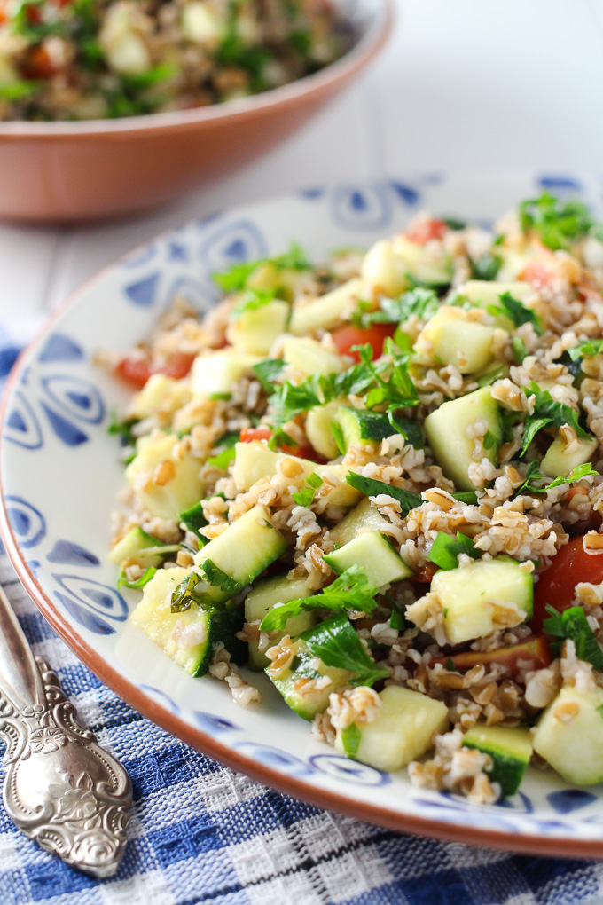 Zucchini Tabbouleh